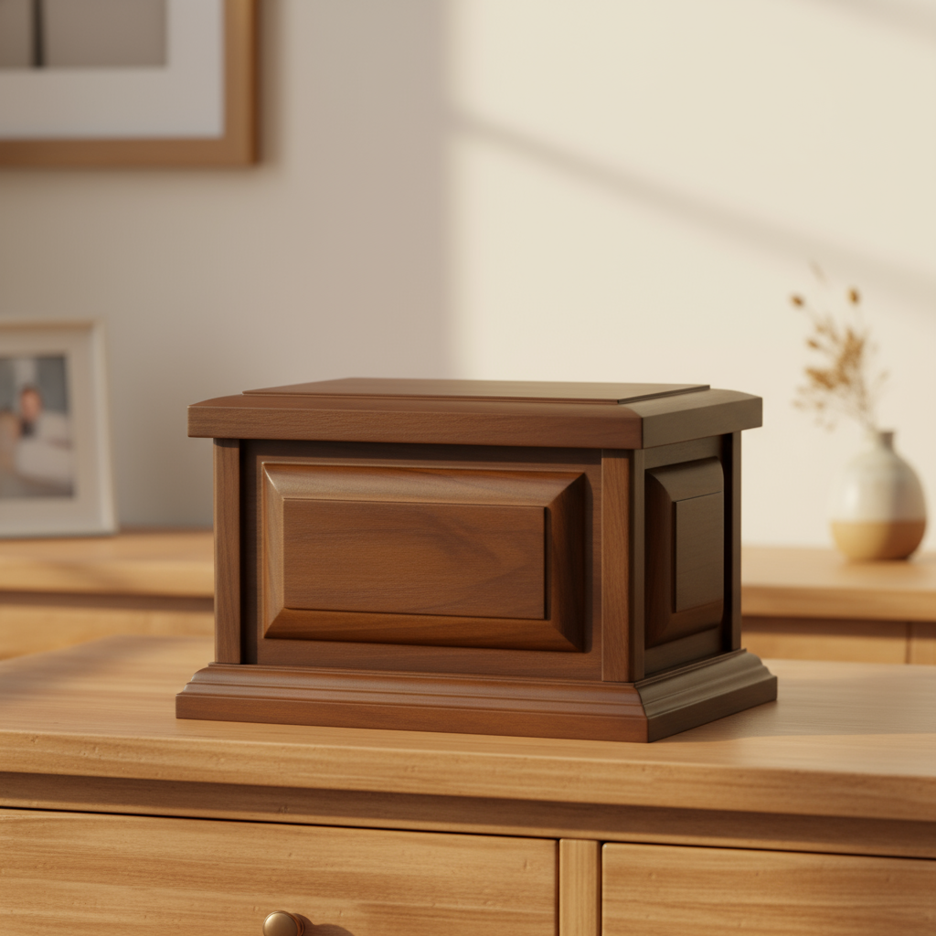 The Winston Walnut Adult Urn