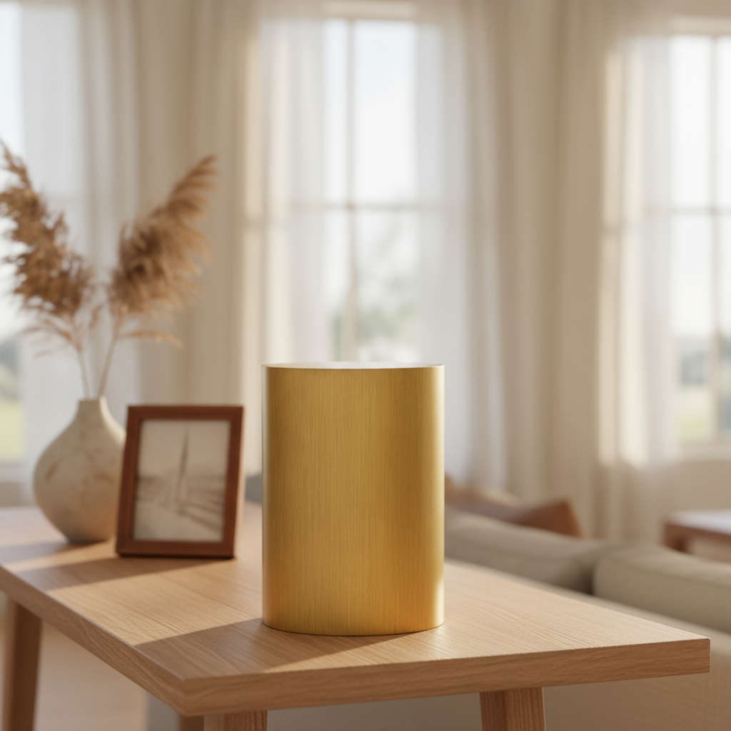 Bronze Cylinder Adult Urn